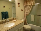 new vanity with granite counter top