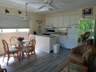 Dining area for 4 and our updated kitchen
