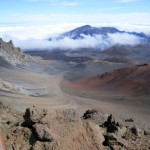 Mt Haleakala crater